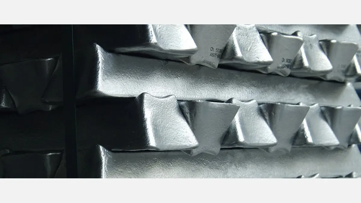 Representative aluminum raw/semi-finished material photo; exact grade not verified